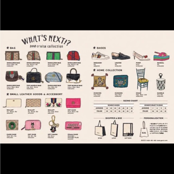 New! Gucci 2017 Japan Exclusive Night Courrier Hardcover Notebook - Picture 11 of 11